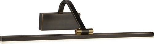 Applique-Moderna-Bilbao-Acciaio-Nero-Policarbonato-Oro-Led-14W-3000K