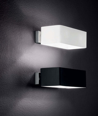 Applique-Moderna-Box-Metallo-Nero-2-Luci-G9-3W-3000K-Luce-Calda