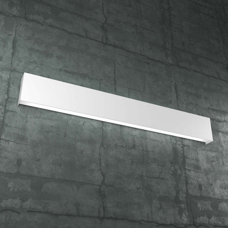 Applique-Moderna-Carpet-Metallo-Bianco-4-Luci-2G11-90Cm