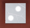 Applique-moderna-Cattaneo-STREET-873-30PA-LED-9W-GX53-2-luci-lampada-parete-soffitto-metallo-quadrata-interno
