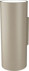 Applique-Moderna-Cilindrica-Shape-Metallo-Sabbia-2-Luci-Gx53-20Cm-Biemissione