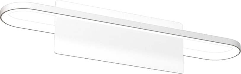Applique-Moderna-Circuit-Metallo-Bianco-Diffusore-Bianco-Led-11,2W-Calda-40Cm