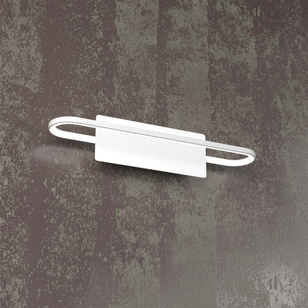 Applique-Moderna-Circuit-Metallo-Bianco-Diffusore-Bianco-Led-11,2W-Naturale-40Cm
