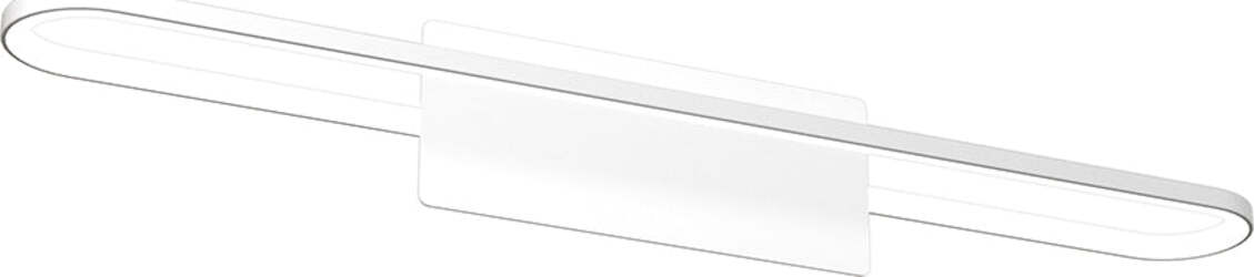 Applique-Moderna-Circuit-Metallo-Bianco-Diffusore-Bianco-Led-17,6W-Calda-60Cm