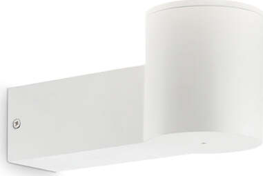 Applique-Moderna-Clio-Alluminio-Bianco-1-Luce-E27