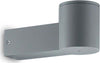 Applique-Moderna-Clio-Alluminio-Grigio-1-Luce-E27