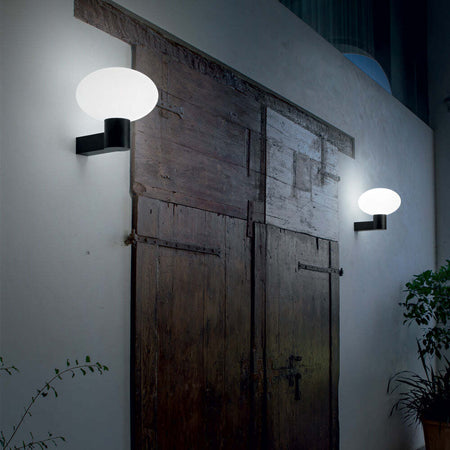 Applique-Moderna-Clio-Alluminio-Nero-1-Luce-E27