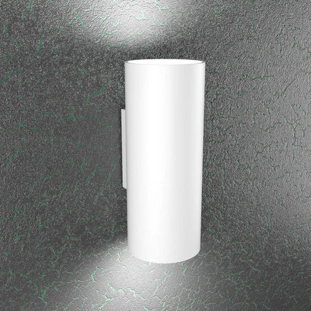 Applique-Moderna-Cloud-Metallo-Bianco-2-Luci-Gx53-10Cm