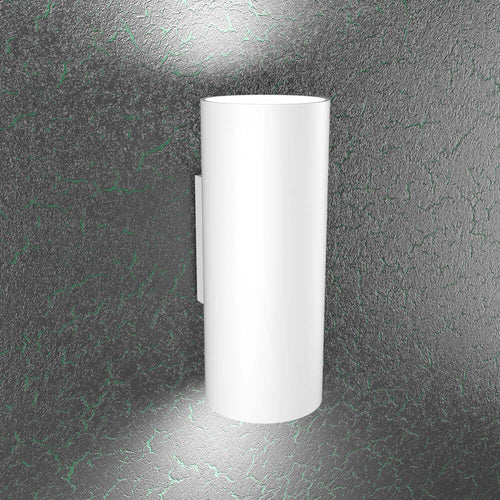 Applique-Moderna-Cloud-Metallo-Bianco-2-Luci-Gx53-10Cm