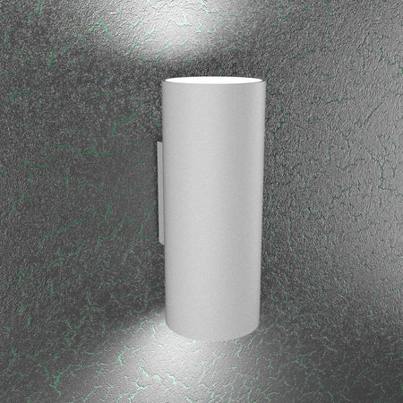 Applique-Moderna-Cloud-Metallo-Grigio-2-Luci-Gx53-10Cm