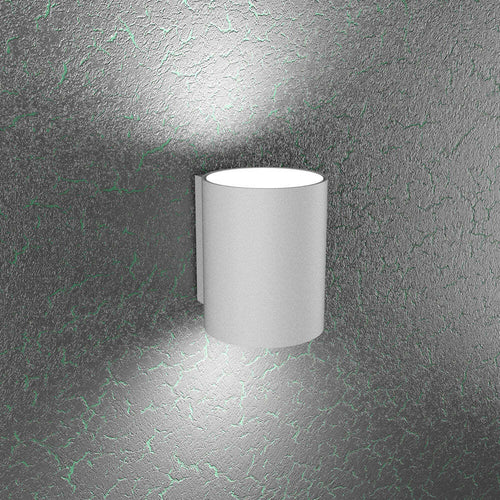 Applique-Moderna-Cloud-Metallo-Grigio-2-Luci-Gx53-20Cm