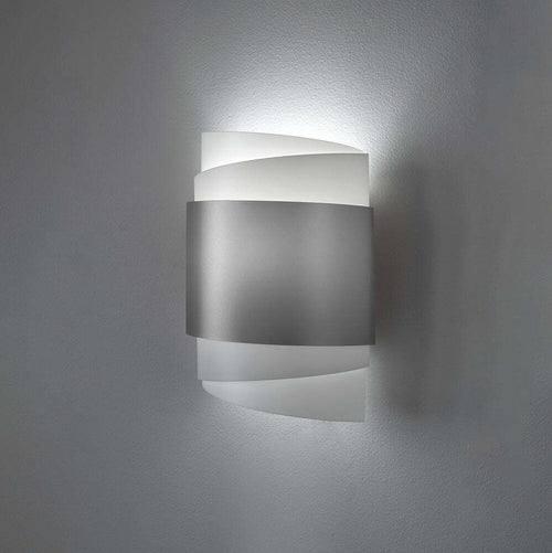 Applique-Moderna-Con-Cavo-1-Luce-Bea-In-Polilux-Silver-Made-In-Italy