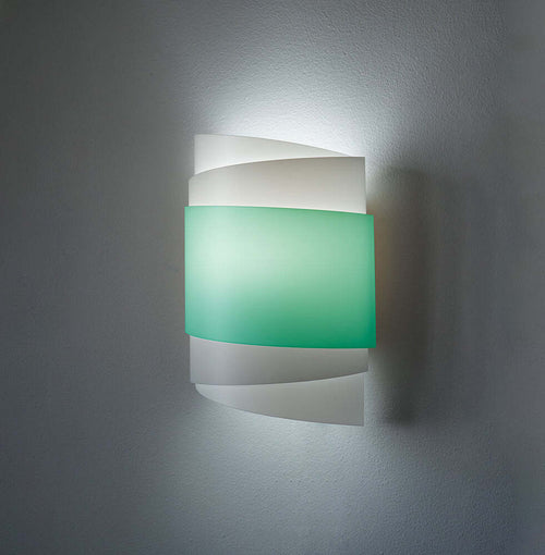 Applique-Moderna-Con-Cavo-1-Luce-Bea-In-Polilux-Verde-Made-In-Italy