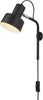 Applique-Moderna-Conico-Acciaio-Bianco-Nero-1-Luce-E14