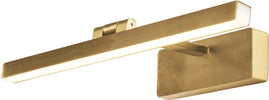 Applique-Moderna-Corfù-Acciaio-Ottone-Alluminio-Led-7,99W-3000K