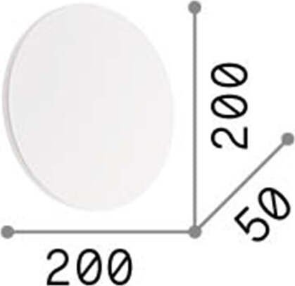 Applique-Moderna-Cover-Alluminio-Nero-Led-11W-3000K-Luce-Calda-D20Cm
