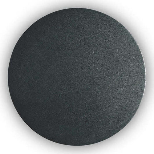 Applique-Moderna-Cover-Alluminio-Nero-Led-9,5W-3000K-Luce-Calda-D15Cm