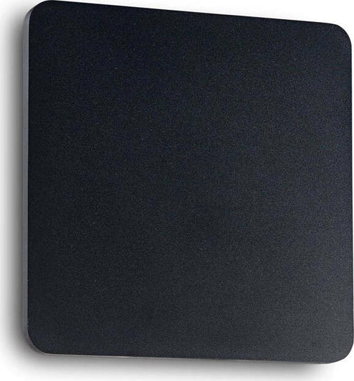 Applique-Moderna-Cover-Alluminio-Nero-Led-9,5W-3000K-Quadr.-D20