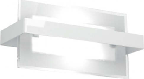 Applique-Moderna-Cross-Metallo-E-Vetro-Bianco-2-Luci-E27-29Cm