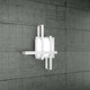 Applique-Moderna-Cross-Metallo-E-Vetro-Bianco-2-Luci-E27-38Cm