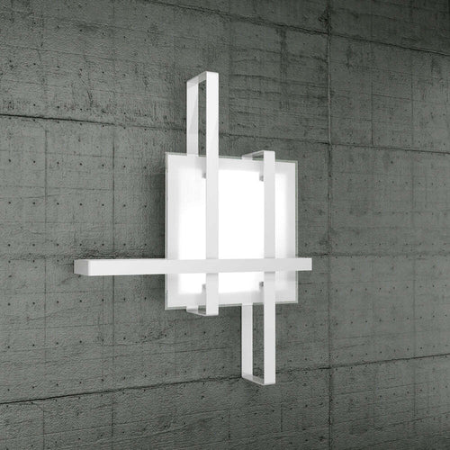 Applique-Moderna-Cross-Metallo-E-Vetro-Bianco-2-Luci-E27-53Cm