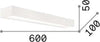 Applique-Moderna-Cube-Metallo-Bianco-Led-14,5W-3000K-Luce-Calda