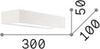 Applique-Moderna-Cube-Metallo-Bianco-Led-8W-3000K-Luce-Calda