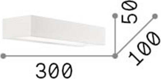 Applique-Moderna-Cube-Metallo-Bianco-Led-8W-3000K-Luce-Calda