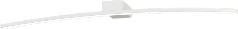Applique-Moderna-Curved-Metallo-Bianco-Diffusore-Bianco-Led-11,2W-Calda-70Cm