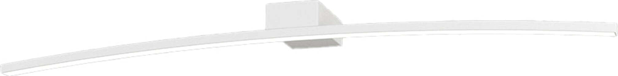 Applique-Moderna-Curved-Metallo-Bianco-Diffusore-Bianco-Led-11,2W-Naturale-70Cm