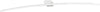 Applique-Moderna-Curved-Metallo-Bianco-Diffusore-Bianco-Led-14,4W-Calda-90Cm