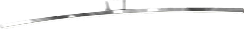 Applique-Moderna-Curved-Metallo-Cromo-Diffusore-Bianco-Led-11,2W-Naturale-70Cm