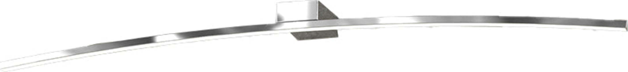 Applique-Moderna-Curved-Metallo-Cromo-Diffusore-Bianco-Led-14,4W-Calda-90Cm