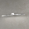 Applique-Moderna-Curved-Metallo-Cromo-Diffusore-Bianco-Led-6W-Calda-50Cm