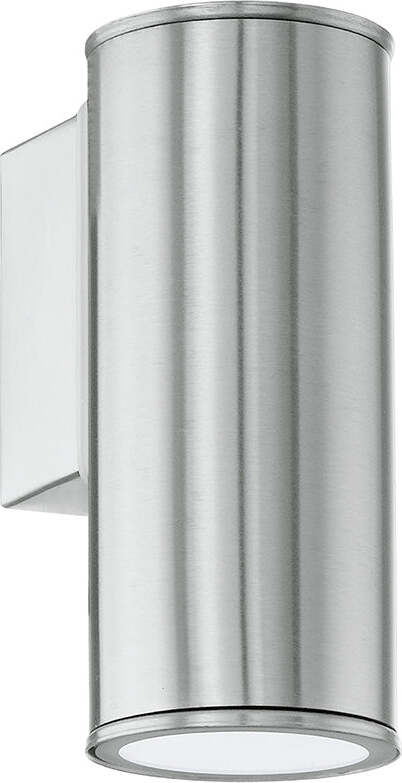 Applique-Moderna-Da-Esterno-Riga-1-Luce-Acciaio-Inox-Grigio