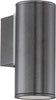 Applique-Moderna-Da-Esterno-Riga-1-Luce-Acciaio-Zincato-Grigio