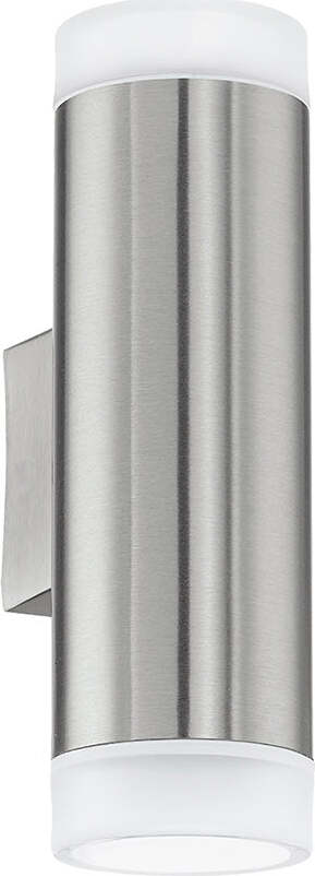 Applique-Moderna-Da-Esterno-Riga-Led-2-Luci-Acciaio-Inox-Grigio