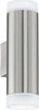 Applique-Moderna-Da-Esterno-Riga-Led-2-Luci-Acciaio-Inox-Grigio