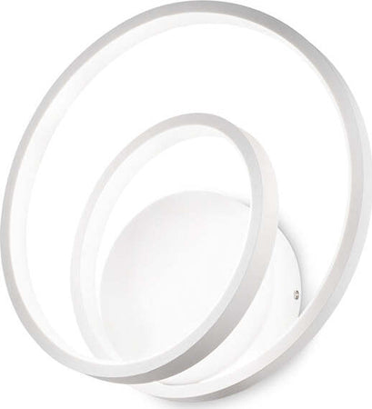 Applique-Moderna-Dali-Oz-Metallo-Bianco-Led-28W-3000K-Luce-Calda