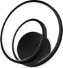 Applique-Moderna-Dali-Oz-Metallo-Nero-Led-28W-3000K-Luce-Calda