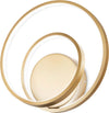 Applique-Moderna-Dali-Oz-Metallo-Ottone-Led-28W-3000K-Luce-Calda