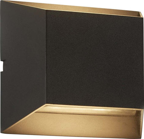 Applique-Moderna-Delaware-Alluminio-Nero-Vetro-Bianco-Led-6W-4000K