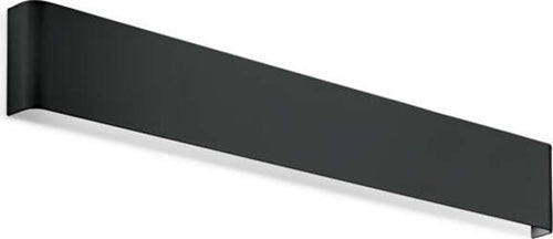 Applique-Moderna-Delta-Metallo-Nero-Led-19,5W-3000K-Luce-Calda