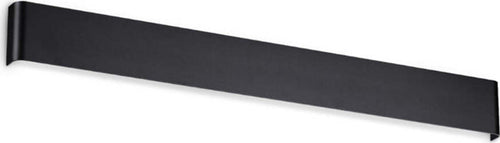 Applique-Moderna-Delta-Metallo-Nero-Led-30W-3000K-Luce-Calda
