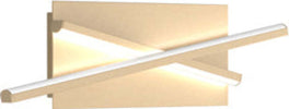 Applique-Moderna-Dna-Alluminio-Oro-Led-15W