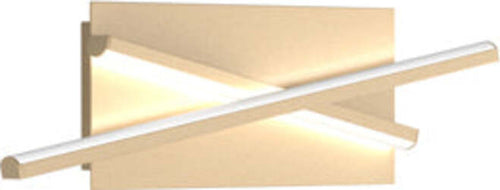 Applique-Moderna-Dna-Alluminio-Oro-Led-15W