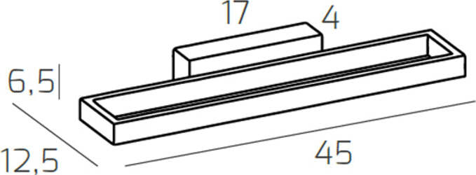 Applique-Moderna-Dna-Alluminio-Oro-Led-20W
