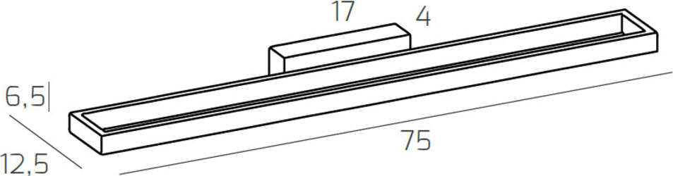 Applique-Moderna-Dna-Alluminio-Oro-Led-40W