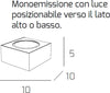 Applique-Moderna-Eccentric-Metallo-Bianco-1-Luce-Gx53-Monoemissione
