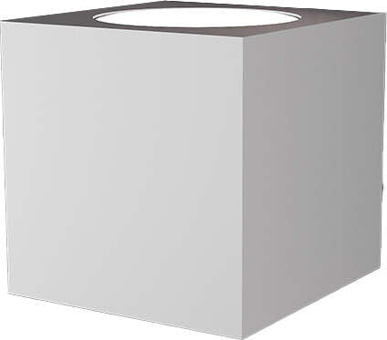Applique-Moderna-Eccentric-Metallo-Bianco-2-Luci-Gx53-Biemissione